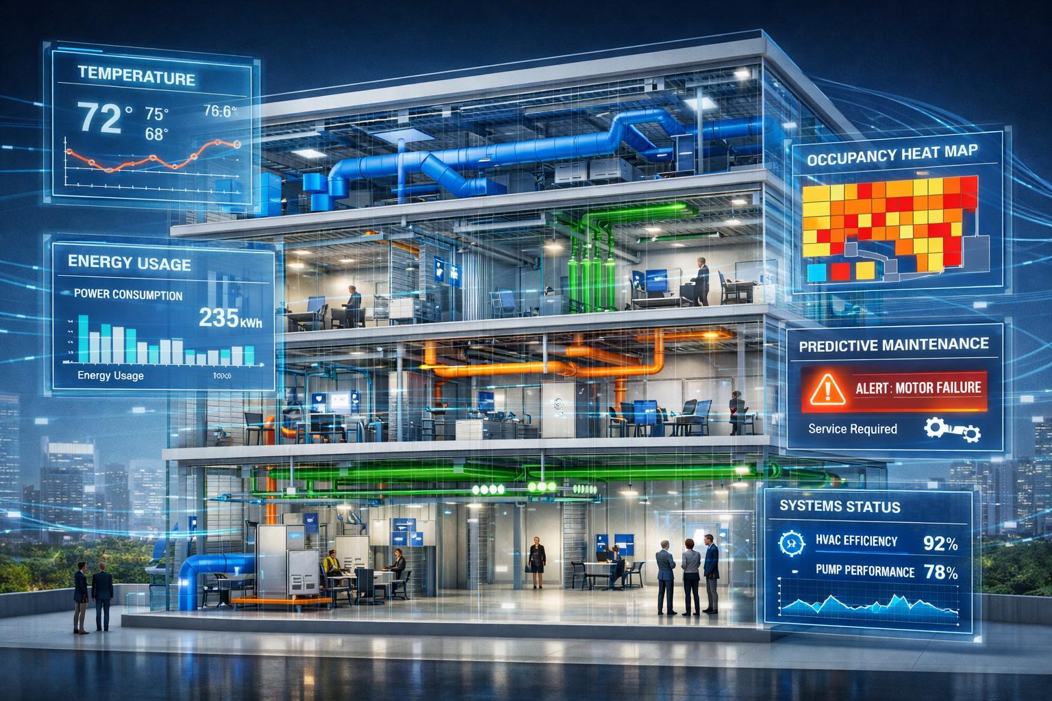 Smart building automation